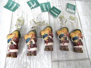 MIDWEST CANNON FALLS Ornament Mutter Baby Teena Flanner Volkskunst 5er Set NEU - Bild 1 von 2