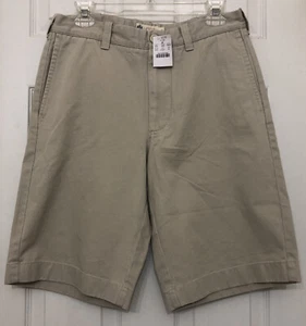 NWT J. Crew Men’s Flat Front Chino Shorts Size 30 Stone Khaki 11” Inseam - Bild 1 von 4