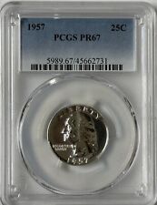 1957 Silver Washington Proof Quarter PCGS PR67 ()