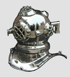 DIVING HELMET US NAVY MARK V DIVERS HELMET MARITIME TABLE TOP DECOR - Picture 1 of 5