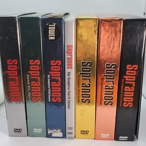 The Sopranos Complete Series Seasons 1-6 DVD Box Sets James Gandolfini Very Good - Bild 1 von 16
