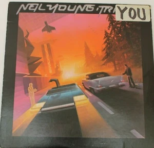 Seltener NEIL YOUNG - TRANS Vinyl LP mit Fehler Aufkleber - 1982 Geffen - gebraucht - Bild 1 von 5
