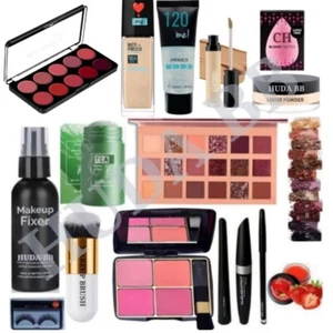HD wasserdichtes Make-up-Kit Kombination alle Produkte in 1 Kit 14er Set inklusive grüner Maske - Bild 1 von 8