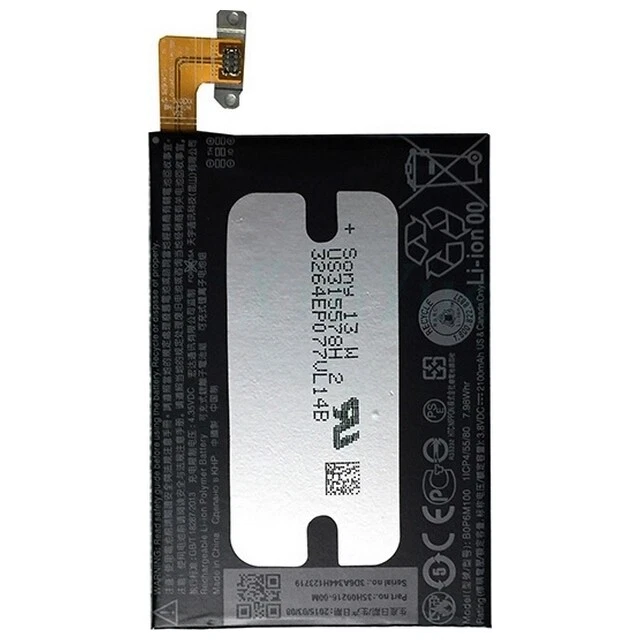 HTC BATTERIA ORIGINAL B0P6M100 PILA RICAMBIO IONI LITIO 2100mAh PER ONE MINI 2 - Immagine 1 di 3
