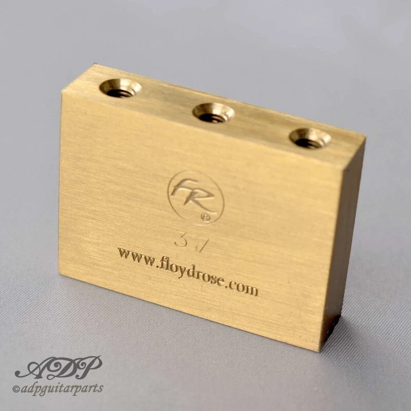 Block Barrel Floyd Rose Original Fat Brass Tremolo Block 37mm FROFTB37P — 第 1/1 张图片
