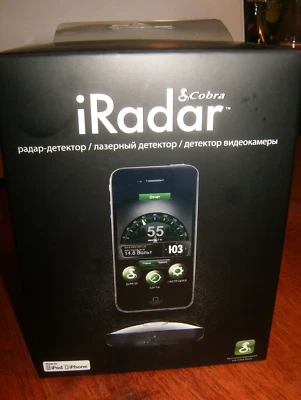 Cobra iRadar Detector iRad 130 RU For iPhone & IPod (Russian Language)