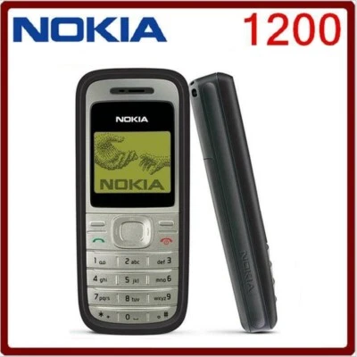 Original NOKIA 1200 GSM 900/1800 mobile phone multi languages 1.5 in screen - Image 1 of 4