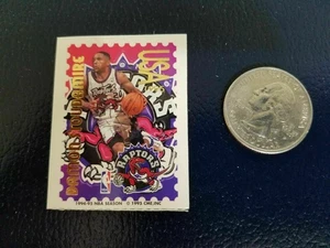 Damon Stoudamire Raptors NBA 1995 CME Stamp STICKER USA RARE ODDBALL - Picture 1 of 1