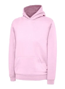 Uneek - Baju Sweater Berhood Kanak-Kanak - 50% Poliester 50% Kapas - Pink - Sa - Picture 1 of 1