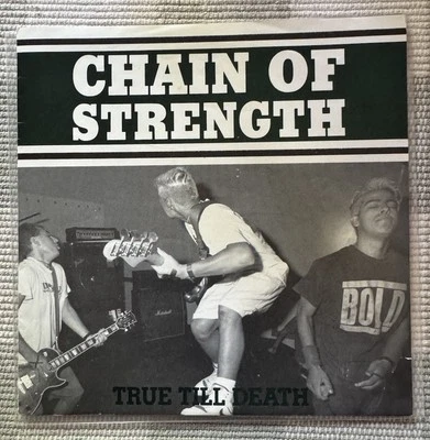 Chain of Strength True Till Death 7" from Revelation Recs. on Green Vinyl - Image 1 of 4