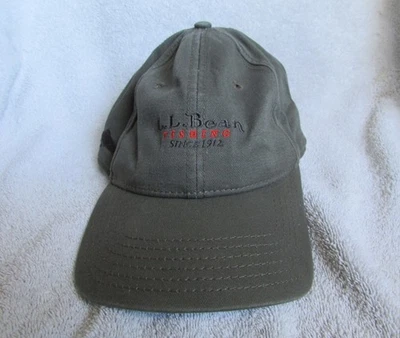 L.L. Sombrero/Gorra de Pesca de Frijoles/Ajustable/Bordado/Verde 100% Algodón Caqui Foto 1 de 4
