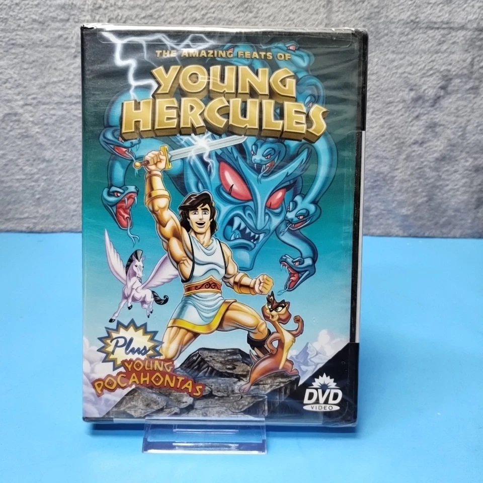 The Amazing Feats of Young Hercules Plus Young Pocahontas (DVD, 1997) - Image 1 of 2