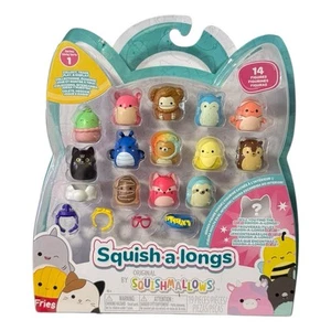 Squish-A-Longs 14 Pack Series 1 by Squishmallows 1" Mini Squish - Picture 1 of 2
