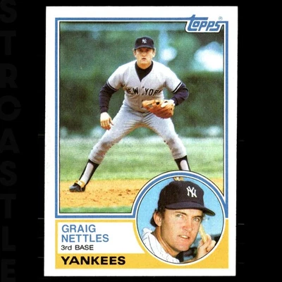 1983 Topps - Graig Nettles #635 New York Yankees 🏈 Football Card - Image 1 of 3