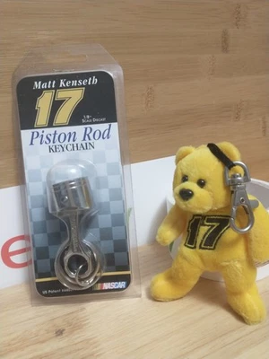 lot of 2 Matt Kenseth keychains Motorhead 1/8 scale Diecast Piston Rod & Bear - Image 1 of 4