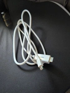 Phillips Mini DisplayPort to HDMI Cable 6 Ft White Full HD 1080p - Picture 1 of 1