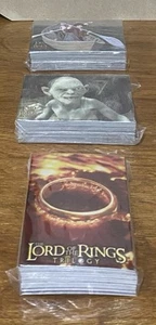 Lord of the Rings Topps 2004 Chrome Trilogy Base Set Complete 100 Cards - Picture 1 of 4