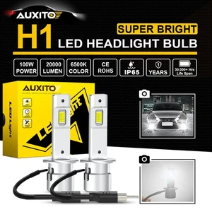 Kit Bombilla Faro LED AUXITO H1 6500K 20000LM 100W Viga Alta/Baja Super Brillante GFM - Imagen 1 de 10