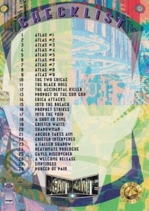 1993 Upper Deck Deathmate #109 Checklist [1-55] - Picture 1 of 2