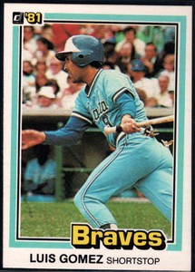 1981 Donruss MLB Baseball Cards With Variants and Rookies Pick From List 1-200