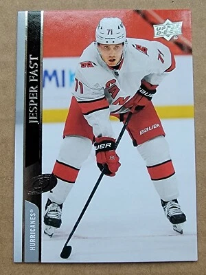 Jesper Fast 2020-21 Upper Deck Ice Hockey Card #522 - Image 1 of 4