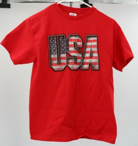 T-shirt tema USA giovane media - nuova con etichetta - Foto 1 di 5