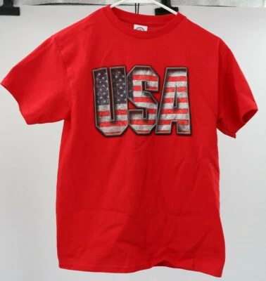 Camiseta Temática USA Juvenil Mediana - Nueva Con Etiquetas Foto 1 de 4