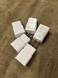 Samsung Galaxy Fast Adaptive Charging Block Charger EP-TA20JWE LOT 5 X $ 10 - Picture 1 of 7