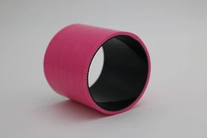 Pink ID 63mm 2 1/2" Straight Silicone Coupler Hose Intercooler Intake Turbo Pipe - Bild 1 von 6