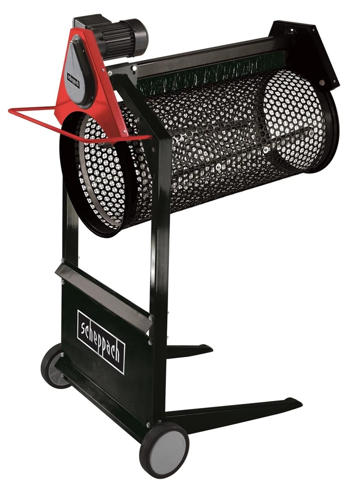 SCHEPPACH Erdsieb Trommelsieb RS400 Gartenrollsieb Kompostsieb Siebtrommel 230V - Bild 1 von 4