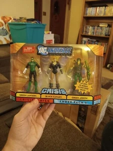 DC Universe Mattel Crisis Series 3 Pack 5 Arrow Black Canary Lantern Figure  - Picture 1 of 2