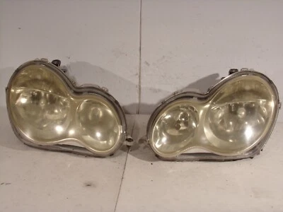 05 06 07 JUEGO FAROS MERCEDES BENZ C240 C230 PASAJERO Y CONDUCTOR #17997 Foto 1 de 4