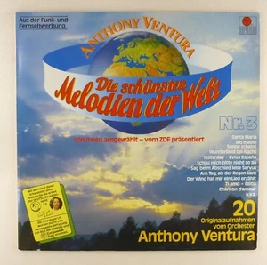 12 " LP Vinyl - Orchestra Anthony Ventura – the Most Beautiful Melodies D - - Picture 1 of 2