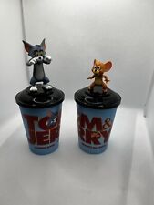Tom and Jerry (2021) promo movie cups with toppers (set of 4)