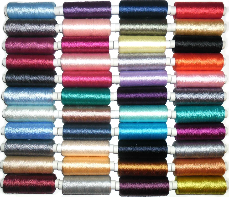 MADEIRA MACHINE EMBROIDERY THREAD, RAYON, 120D/2, 500MTR SPOOL, VARIOUS COLOURS - Image 1 of 1