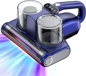 Mattress Vacuum Cleaner, 16Kpa Bed Vacuum Cleaner with 253.7Nm UV-C Light & HEPA - Picture 1 of 7
