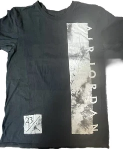 Vintage Nike Air Jordan Men's Short Sleeve Graphic T-Shirt Size Medium Black - Picture 1 of 7