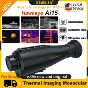 GTGUARD AI 384x288 Long Range Thermal Monocular for Hunting Wildlife Viewing New - Picture 1 of 23