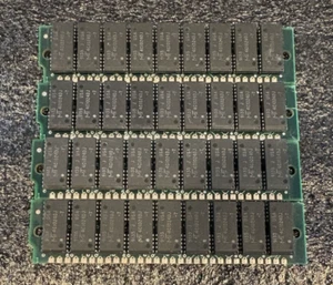 4 x 1MB 70ns FPM SIMM Silver Memory Module RAM 4MB PC 286 386 *TESTED* - Picture 1 of 3