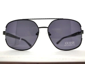 Guess Men's Sunglasses GF0227 Frame Metal/Plastic Bronze Blue Lens NWT 100% UV - Picture 1 of 4