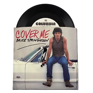 Bruce Springsteen - Cover Me (1984) 7" 45 White Label Record DJ Promo NM - Picture 1 of 7