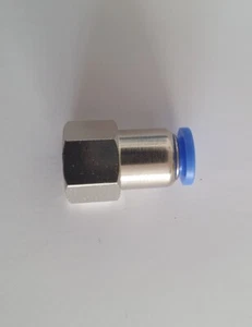 Pneumatik Steckverschraubung Innengewinde Verbinder Luft 6mm x 1/8 IG - Bild 1 von 3