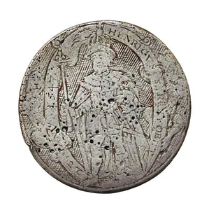 England Ca. 1616-1638 Henry VIII Simon De Passe Silver Jeton Game Counter Token - Picture 1 of 2