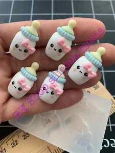 Baby bottle handmade silicone mold - Picture 1 of 7
