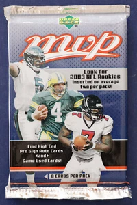 2003 Upper Deck MVP Football Factory Sealed Pack Unopened - Picture 1 of 2