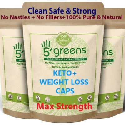 KETO DIET PILLS / CAPS WEIGHT LOSS FAT BURNER KETOSIS APPETITE SUPPRESSANT