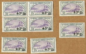 TIMBRE : N° Yvert & Tellier : 166** ORPHELINS DE GUERRE +5c. s. 35+25c (A) - Picture 1 of 1