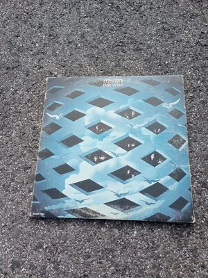 THE WHO TOMMY TRI-FOLD DECCA DXSW7205 W/LYRIC BOOKLET VINYL 2LP SET 1969 - Image 1 of 4