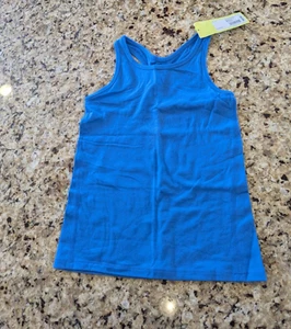 All in Motions Girls Kids Workout Tank Top Blue size Youth S (6/6X) - Picture 1 of 9