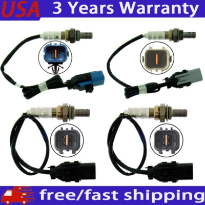 Sensor de oxígeno 4 piezas sensor ascendente + descendente para Kia Sedona 2002 2003 2004 2005 3,5 L Foto 1 de 4